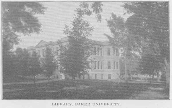 LIBRARY, BAKER UNIVERSITY