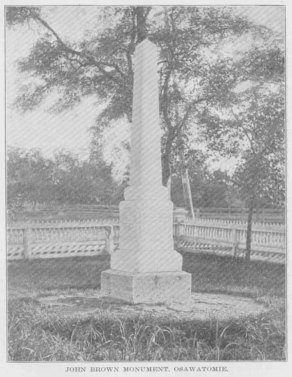 JOHN BROWN MONUMENT, OSAWATOMIE.