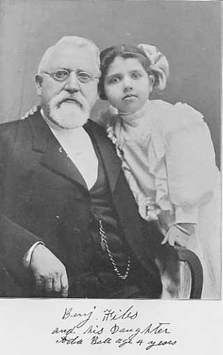 Benjamin Files and his daughter, Ada Bell, age 4