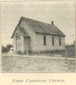 FIRST CHRISTIAN CHURCH.