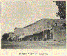 Street view in Glasco.