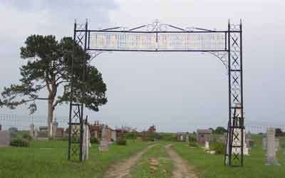 Main Gate Ida Cemetery