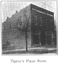 Tipton's Piano Store.