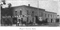 Mayo's Livery Barn.