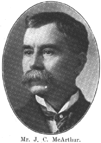 Mr. J. C. McArthur.