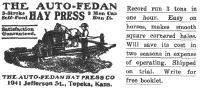 THE AUTO-FEDAN HAY PRESS CO.