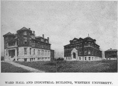 Ward Hall and Industrial Building, Western University.