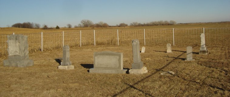 The Forrest City/Garten Cemetery, Barber County, Kansas.

Photo by Nathan Lee.