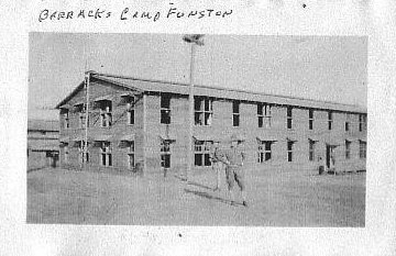 Barracks at Camp Funston, Fort Riley, Kansas.

Photo by Chester Hagerman, courtesy of his nephew, Jim Giles.