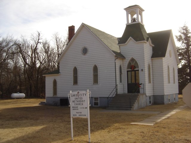 Lake City Methodist Church, Lake City, Kansas.

Photo by Nathan Lee.