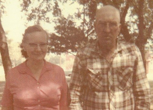  Guy William Garten and Marian (Trotter) Garten, circa 1966 - 1967, on their wedding anniversary at a park in Wichita, Kansas.