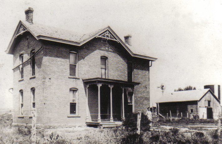 The Homer and Alice Hoagland home on the east side of Sun City, Kansas.

Photo courtesy of Elizabeth (Covington) Hoagland.