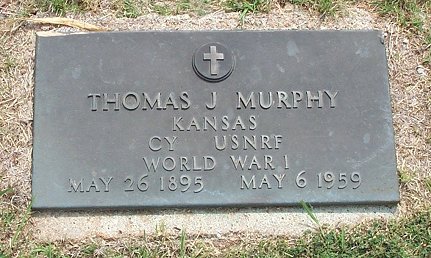 Military gravestone for Thomas J. Murphy, Sunnyside Cemetery, Sun City, Kansas. 

Photo courtesy of Kim Fowles.