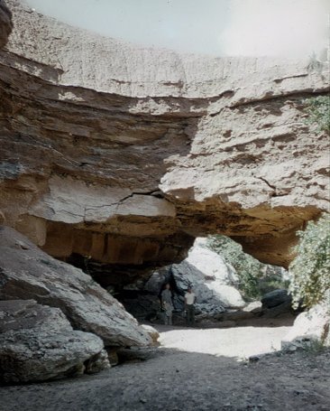 Red Hills Natural Bridge, 12 August 1961.

Photo by Stan Roth.
