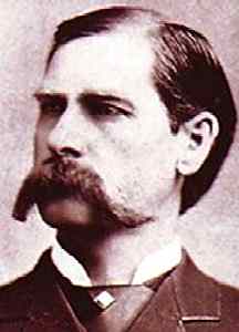 Wyatt Earp, photo courtesy of Legends of the American West web site.