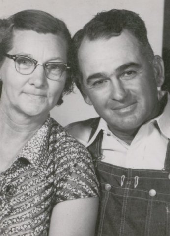 Bertha and Clarence Rucker, 1956.

Photo courtesy of Ed Rucker.