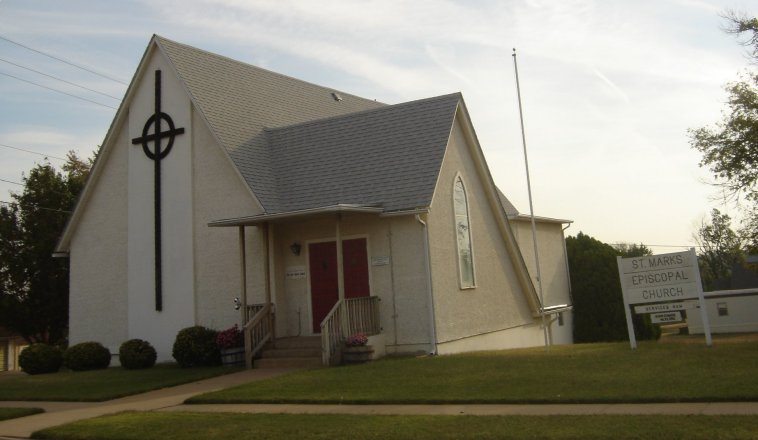 Medicine Lodge Episcopalian Church, Medicine Lodge, Barber County, Kansas.

Photo by Nathan Lee, October 2006.