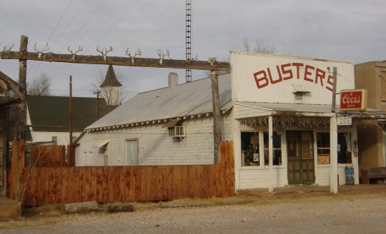 Buster's, Sun City, Barber County, Kansas.  

Photo by Nathan Lee, 15 December 2006.