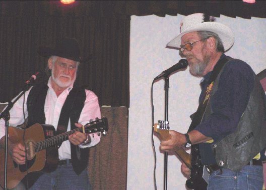 Daryl Schiff, at left, and Hitchiker (Gene Winter) perform at the Wilmore Opry.

Photo courtesy of David Rose.