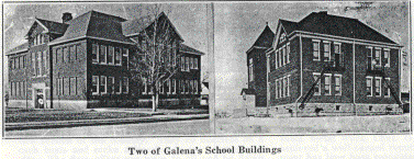 Two of Galena's School Buildings