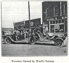 Wrecker Owned by Ward's Garage