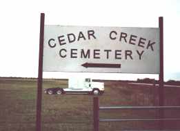 Cedar Creek Cemetery