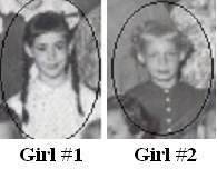 Unknown Girls from 1954 Kindergarten
