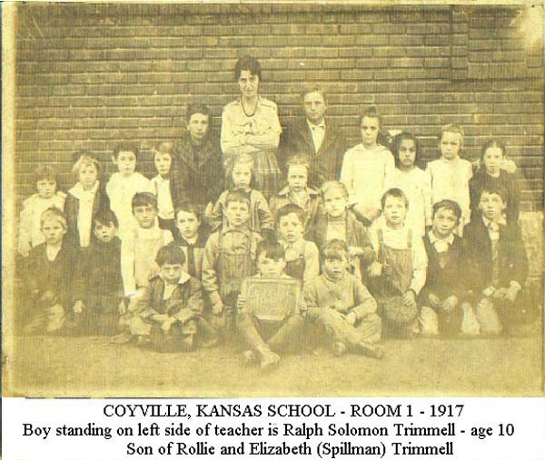 Coyville School 1917