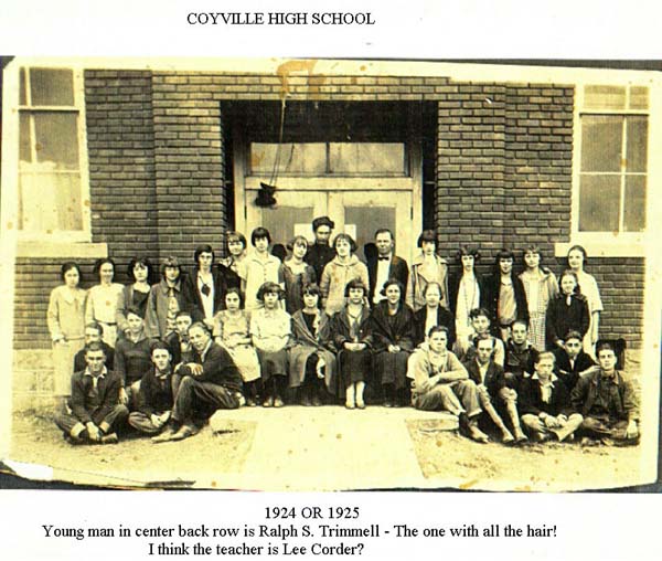 Coyville School 1924-1925