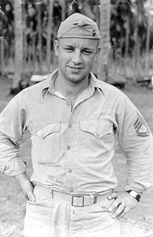 1st Sgt. Richard Samuel Wood, USMC, on Guadalcanal, 1944.

CLICK HERE FOR LARGER IMAGE