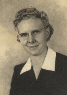  Ernestine Zeigler, Wilmore School Teacher, Wilmore, Ks, 1943 or 1944. 

Photograph from the collection of Wendel G. Ferrin