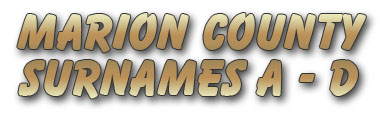 Marion County, Kansas Surnames A - D
