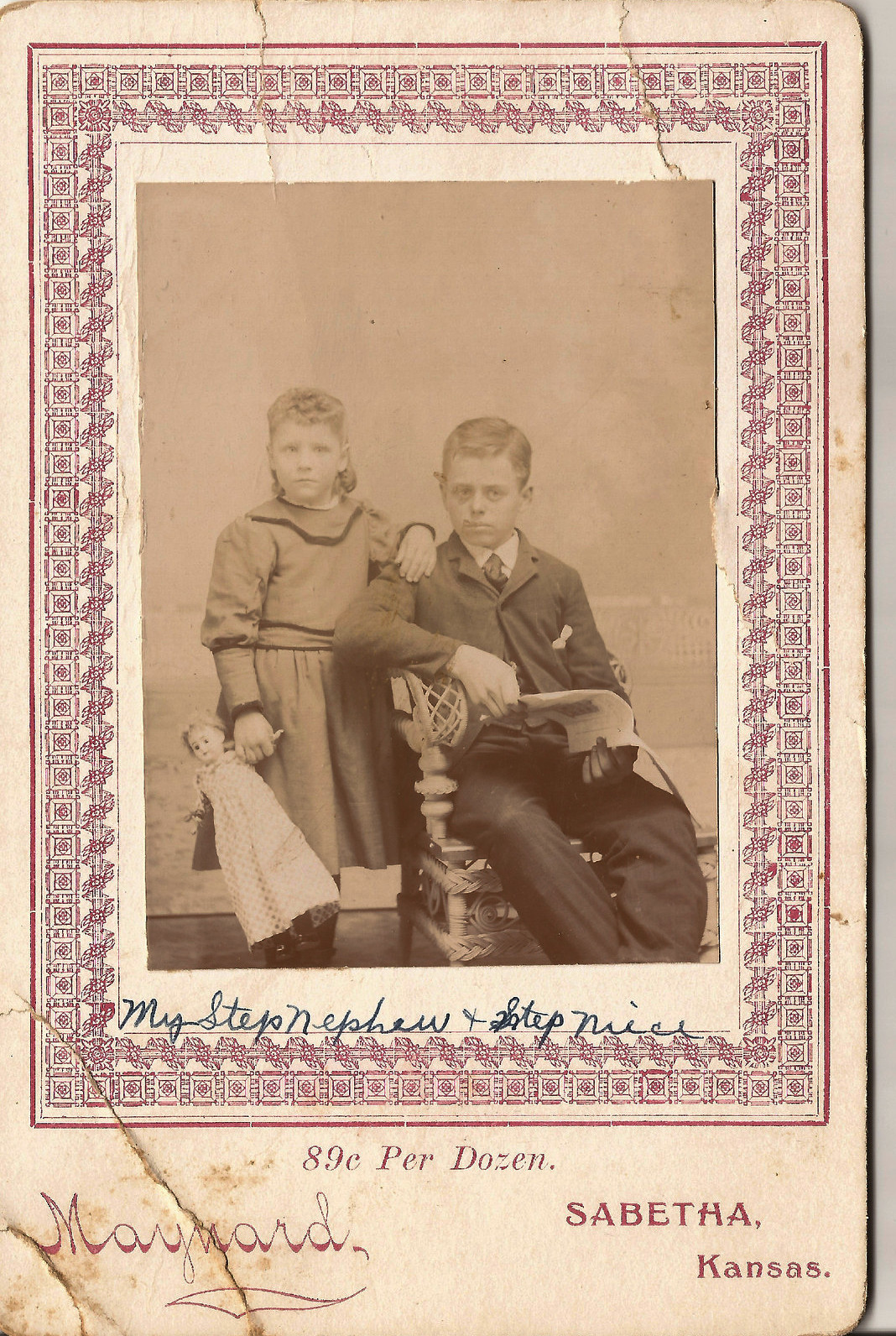 Photo of unknown children.