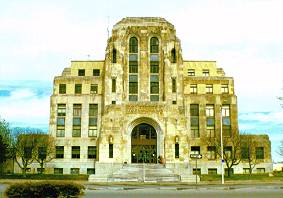 Reno County Courthouse in Hutchinson, Kansas