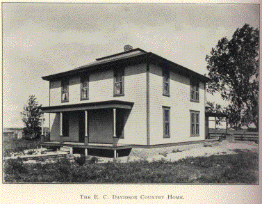 E.C. Davidson country home.