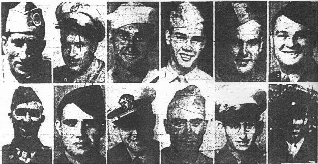 WWII Veterans, Barber County, Kansas.