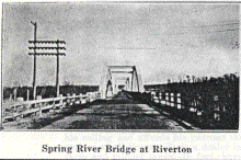 Spring River Bridge at Riverton