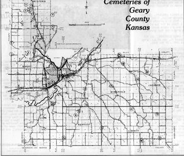 Geary County Cemetery Map