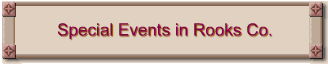Special Events in Rooks Co.